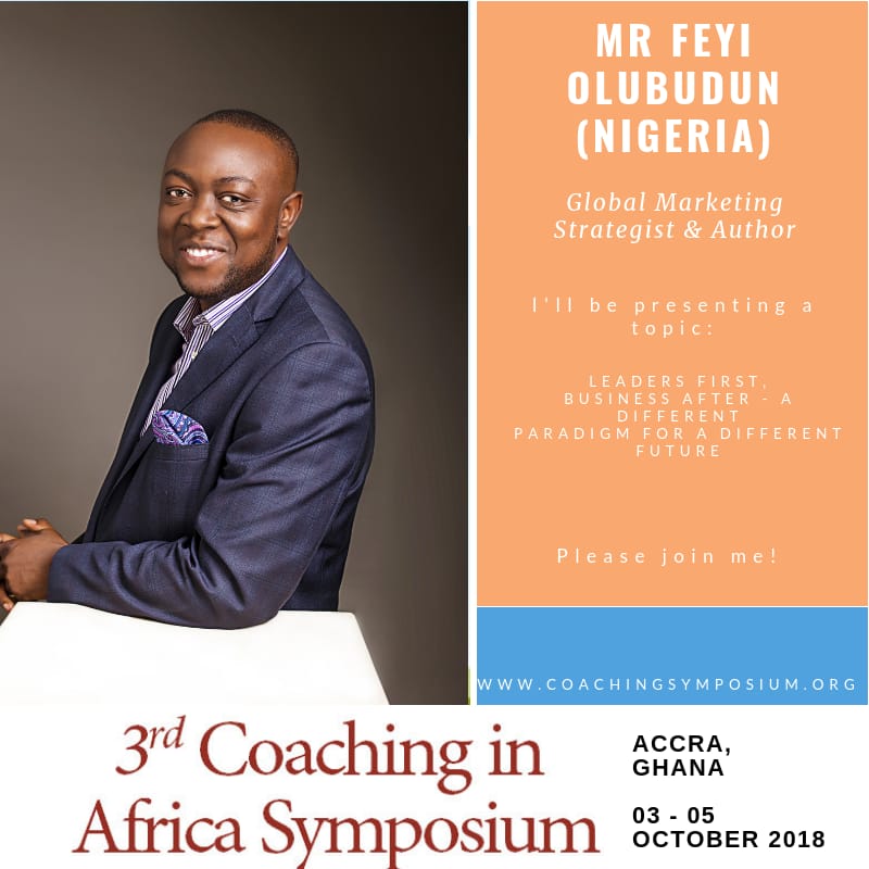 Mc_Mak's tweet photo. Join @feyiolubodun at the 3rd Coaching in Africa Symposium.
What Leadership paradigm is required to shift Africa into the next success trajectory?
#winningin2018 #coachingafrica2018 #accra2018 #leadership #healthiswealth #Africa #health #wellness #Coaching #medicine https://t.co/iBtshEgDkU