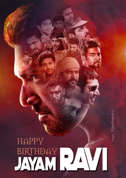 Jayam Ravi's Birthday Celebration | HappyBday.to