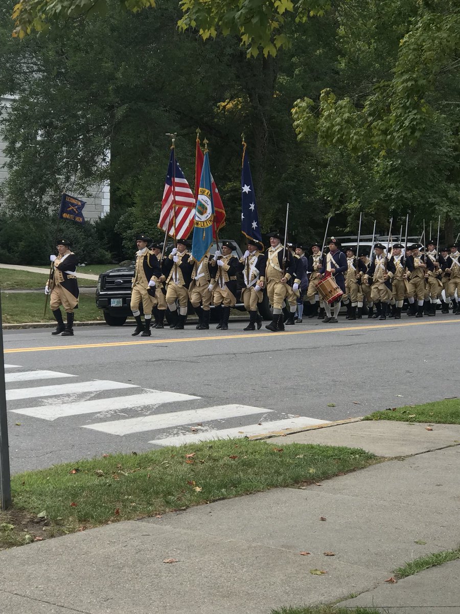 MikeMosesWMUR's tweet photo. The 245th Anniversary ... The Lexington Minute Men Change of Command @wbz #wbz @LMM1689 https://t.co/92uFtTTYmz