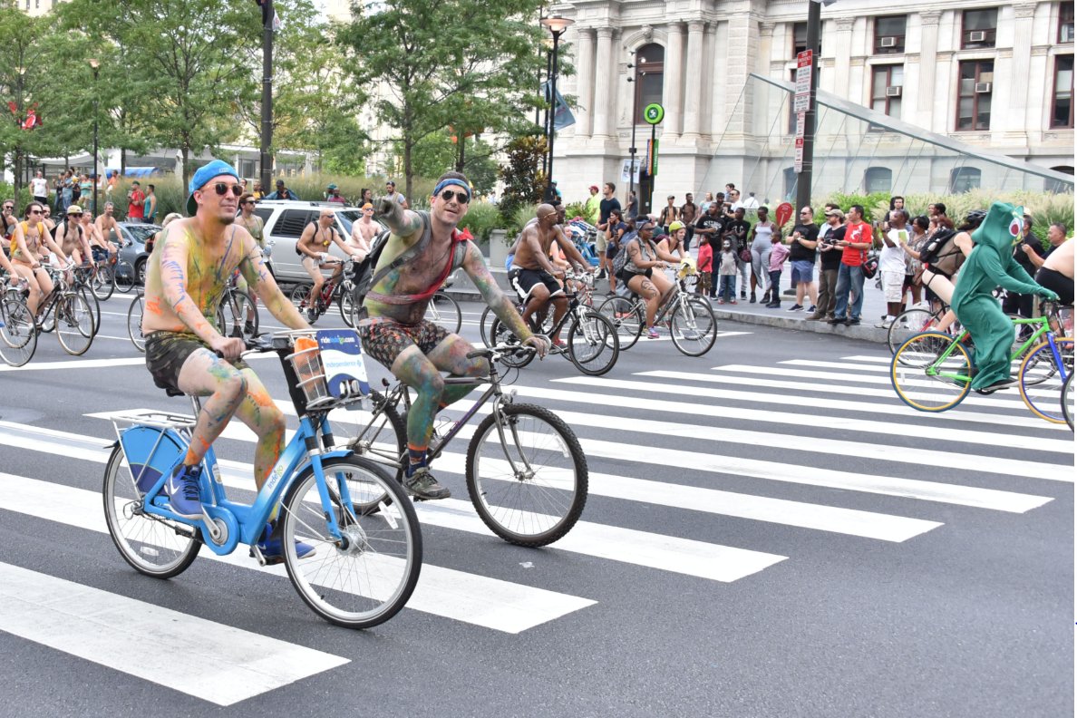 Philadelphia naked bike ride remarkable, very Philadelphia naked bike ride can