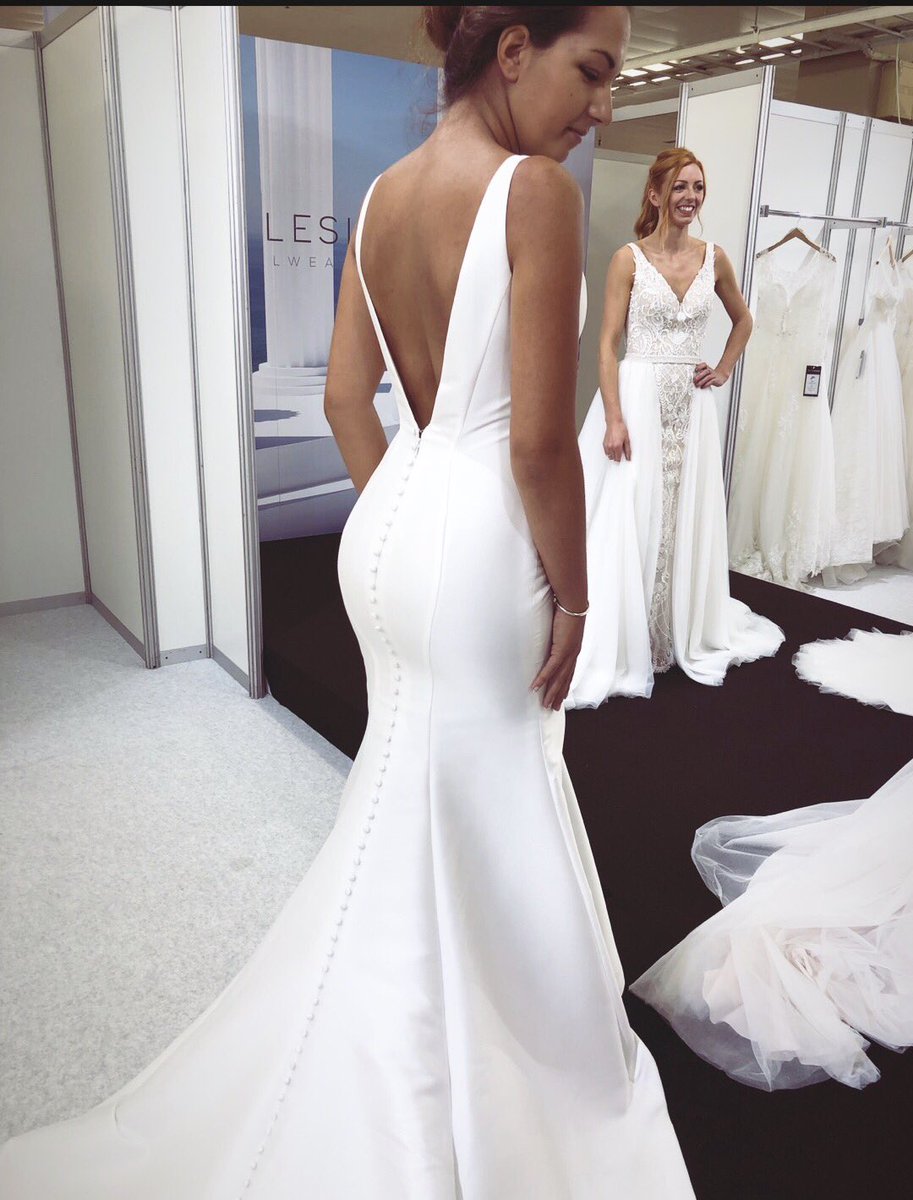 rebeccageldard's tweet photo. Day number one at @HarrogateBridal complete. A very busy day on the @Marklesleybride stand. Roll on day two tomorrow! #bridal #bridalmodel #bbeh #marklesley https://t.co/JqTK4TDMoe