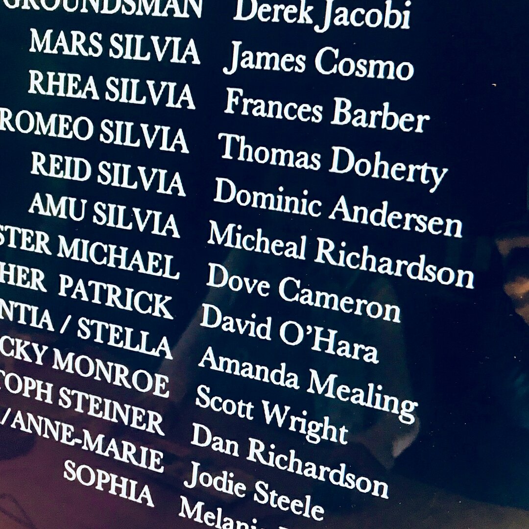 Theveshin's tweet image. Some #TwoWolves BTS pics Reveal:
• Dove is Singing a song for the movie(#Dovelies Rejoice!)😄
•Dove is playing 2 characters?♴
Poppy McIntyre/ ?ster Michael😱
But still no Trailer/Air date
¯\_(ಥ‿ಥ)_/¯ #DoveCameron