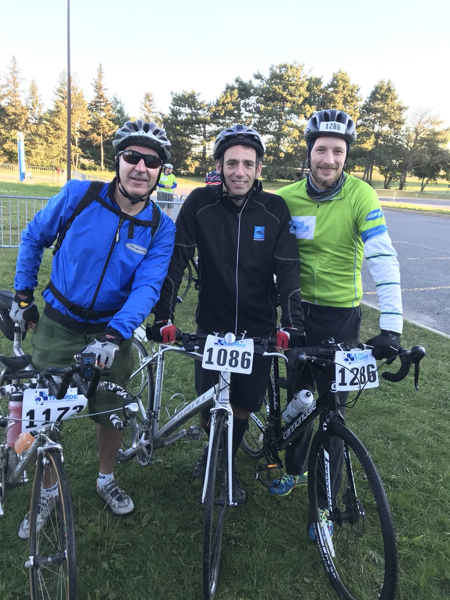 Pretty proud of my @macadamianlabs team. $12000 raised out of $1.1M riding records set. You guys rock! #dotheride #theottawaHospital