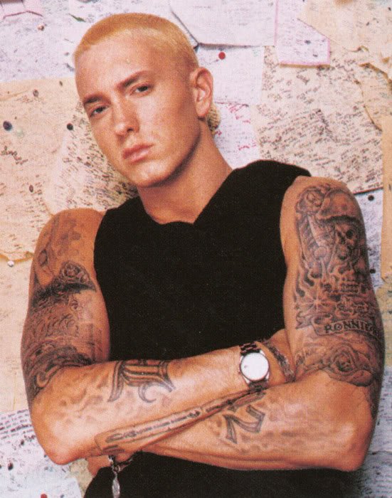 ⠀ ˗ˏˋ . EMINEM'S TATTOOS ˎˊ˗ ⠀ ⠀●what they are and mean:⠀ ⠀⠀ ⠀⠀ ⠀a thread ⠀ ⠀ ⠀