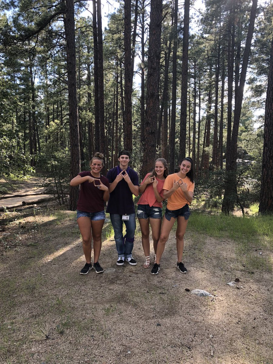 drhs_deca's tweet photo. your DRHS DECA officer team at leadership camp this past weekend! https://t.co/7dgX2fw622
