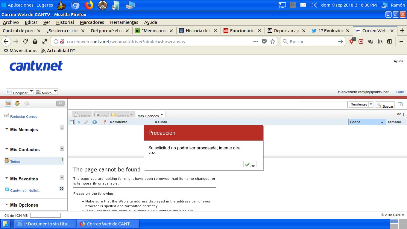 CORREOWEB CANTV NET WEBMAIL WINDOWS 7 DRIVERS DOWNLOAD (2019) CORREOWEB CANTV NET WEBMAIL DRIVER
