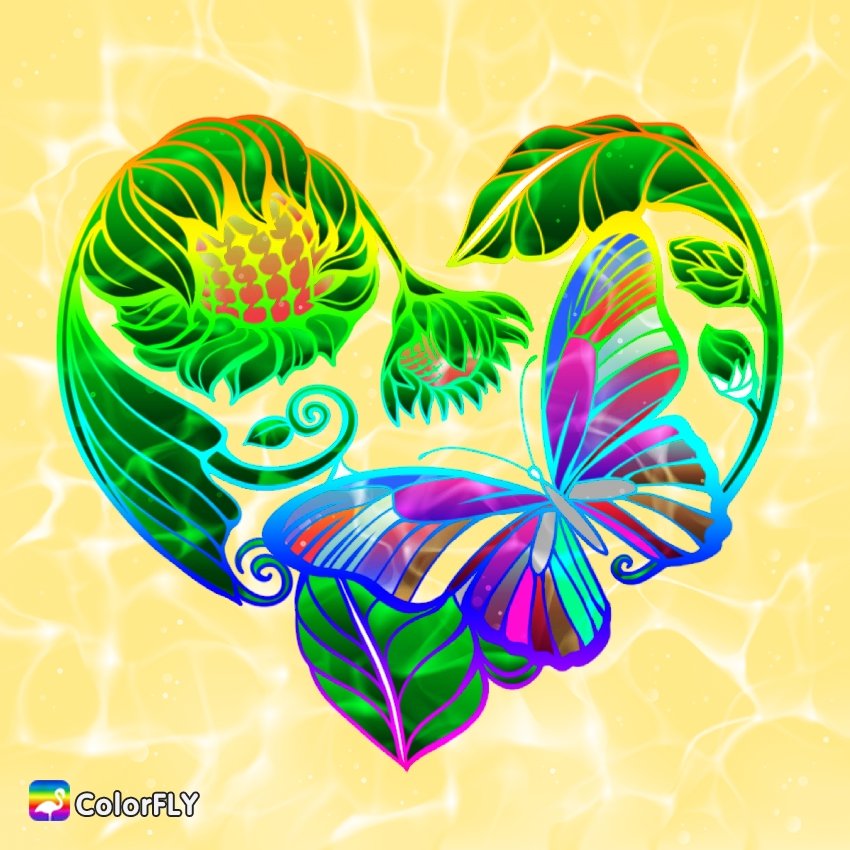 ecwstar's tweet image. The heart of a dove Check my artwork made by #Colorfly :) @ColorflyApp appurl.io/iznvis8e