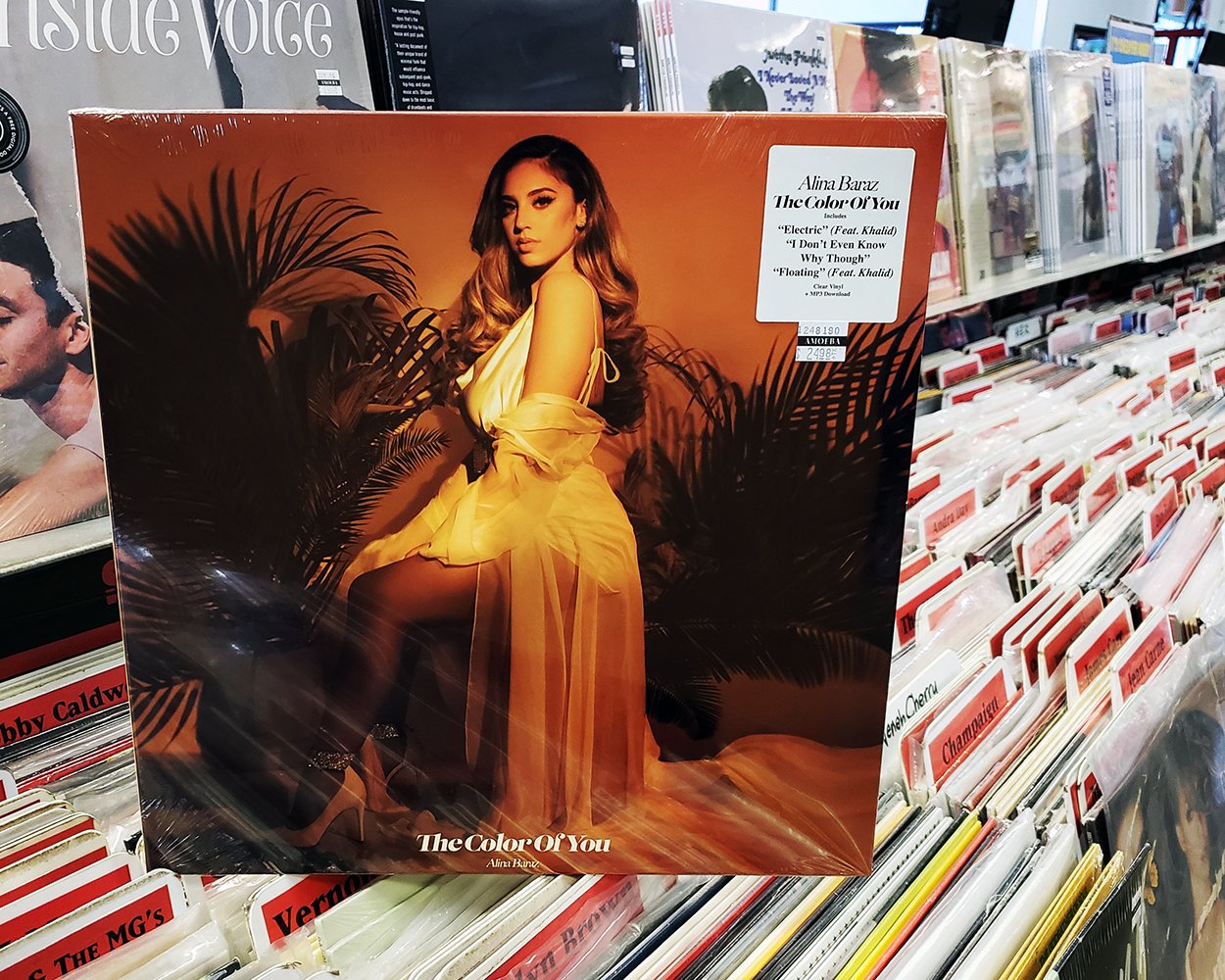 Amoeba Music on Twitter: ""The Color of You," the new project from @ alinabaraz, is available now on CD and vinyl via @MomAndPopMusic. it here: https://t.co/qv7X8WMptq https://t.co/UqXzX5fQ6v" / Twitter