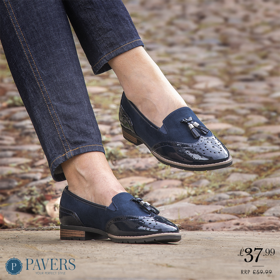 Pavers Shoes on Twitter: "This contemporary loafer definitely delivers on  comfort! Shop now: https://t.co/9Tv4UWdYoa #patent #leatherloafer  #tasselloafer #stylish #smartcasual #comfort #fashion #comfortfootwear  #contemporary #brogue #womenswear https ...