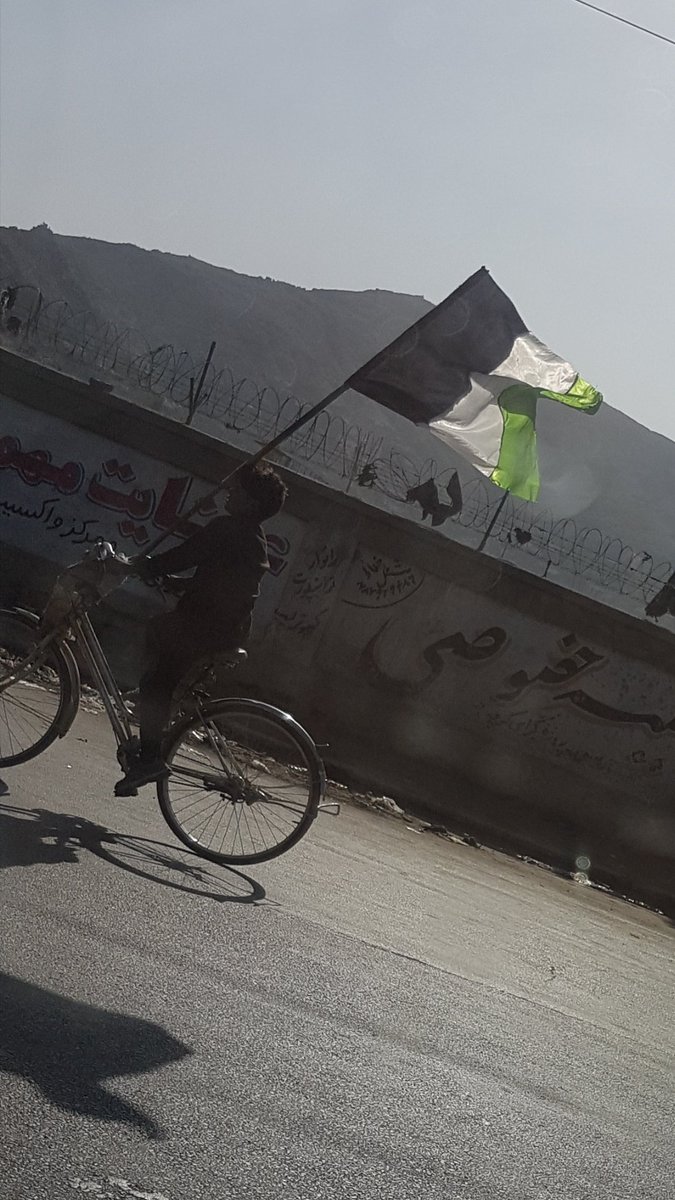 With gunshots & battery, someone had told these boys whom when born, Massoud wasnt there, that tying the Nizar Council flags on bicycles & bikes & using loud sirens on BIKES was a good way of respecting Ahmad Shah Massoud. Notice the girl with a handgun. Pics h/t @MasudSanjer.