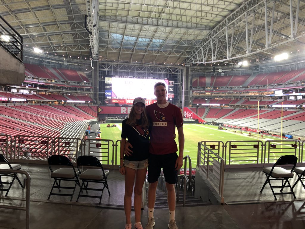 Grüße aus der Wüste! Go Cards! #ranNFL <a href="/Icke41/">Icke Dommisch</a>#beRedseeRed