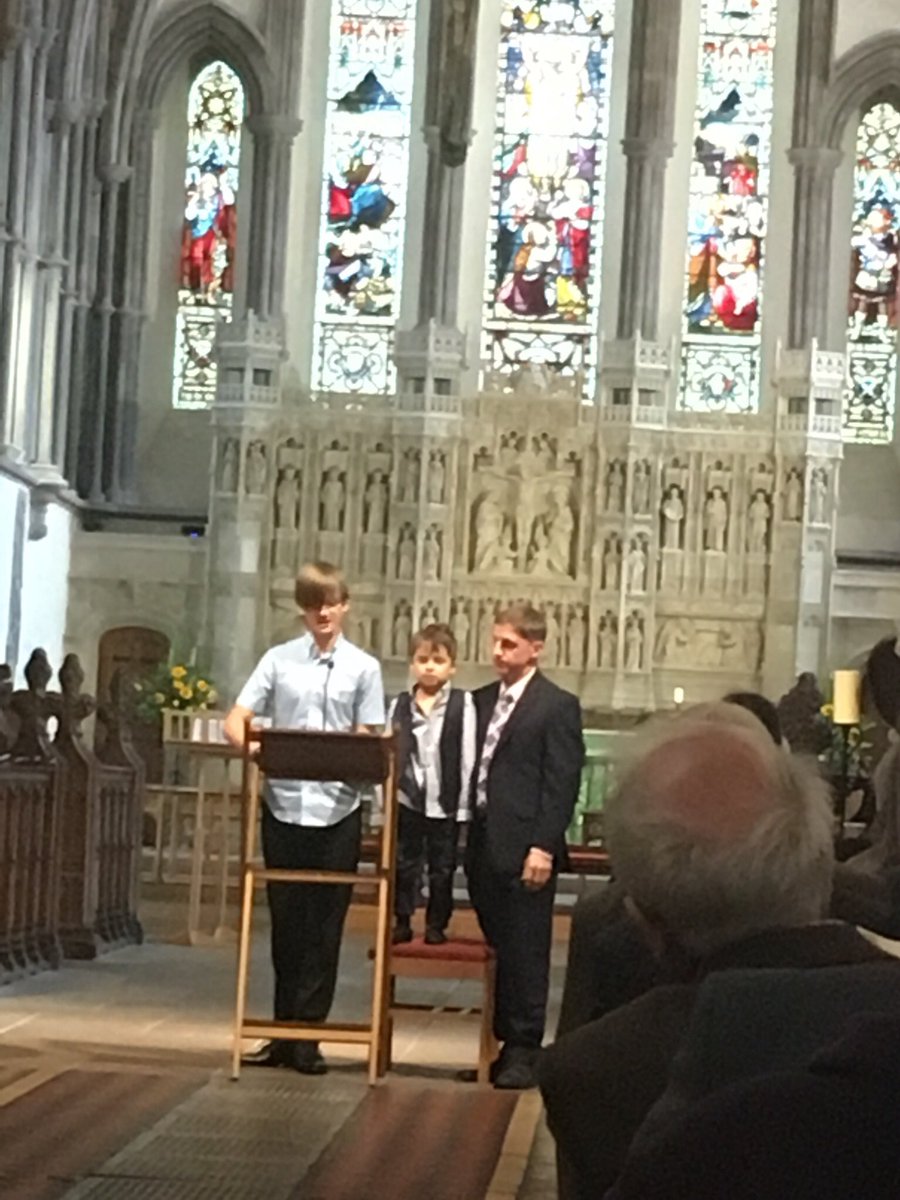 Tessadunlop's tweet photo. A celebration of Helena Jones’s life, 1916–2018 in @BreconCathedral - performance, community, love - a blend that she perfected throughout her life... #ripHelena #centurygirls #Wales https://t.co/2GedScrmYi