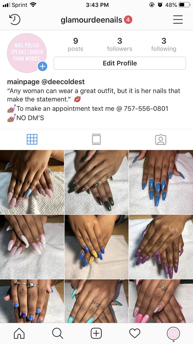 yall follow my nail page on ig! 💅🏽💕 #NSU #NSU22 #NSU21 #NSU20 #NSU19