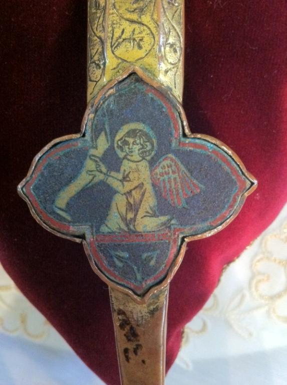 L'ange de Saint Matthieu sur la Croix de Cristal