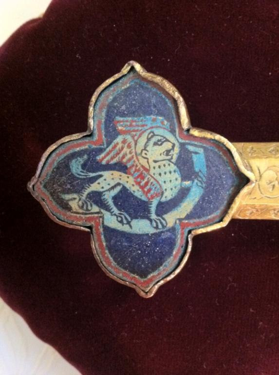 Le lion ailé de Saint Marc sur la Croix de Cristal