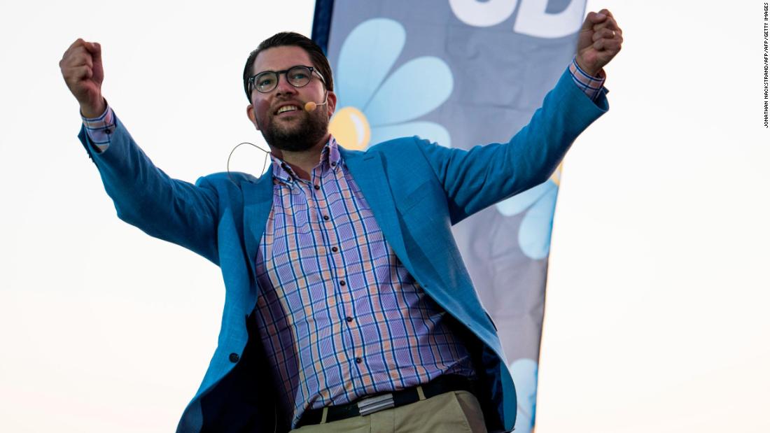 Far-right party with neo-Nazi roots surges in Swedish vote cnn.it/2McejgV