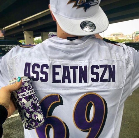Another contender for 69 jersey of the year (flyingdogbrewery/IG)