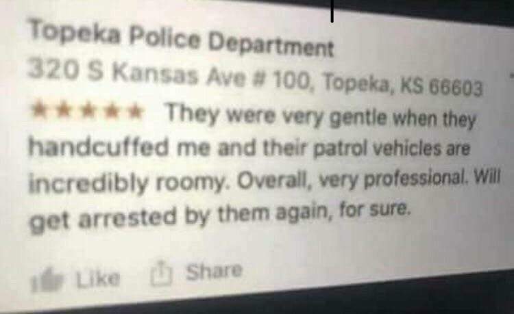 Tjbubbles13's tweet photo. @Topeka_Police #LivePDNation #LivePDNation @OfficialLivePD @PascoSheriff I guess this what every department hopes for.. lol https://t.co/D0N0wfxmaa