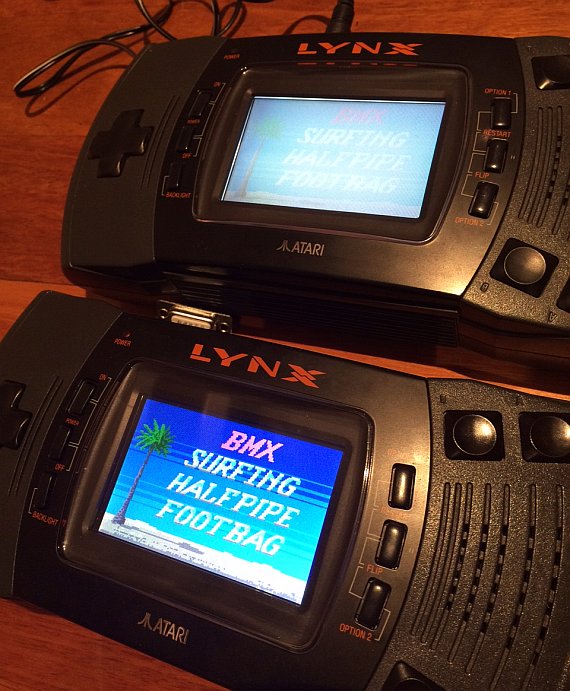 ausretrogamer's tweet image. If you have an Atari Lynx, you need McWill’s LCD mod! The difference is night &amp;amp; day! ausretrogamer.com/operation-atar… #AtariLynx #retrogaming #ModHack