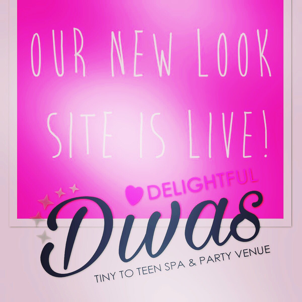 delightfuldiva9's tweet photo. Our new bookable website is now live. You can now check availability & book your party or pamper session on line.
https://t.co/BeEGmP4FyK #delightfuldivas #pamperparty #sparties #spadayeveryday #kidsspa #partyvenueforkids #partyvenue #kidstyles #bradford #bingley #westyorkshire https://t.co/FrmrULQWIZ