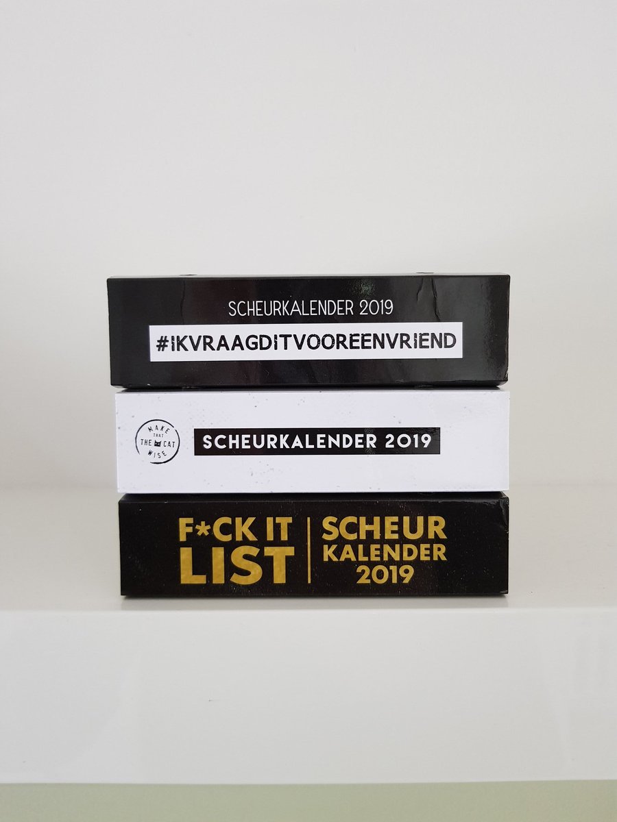365 #fckit momentjes! #scheurkalender 

bit.ly/2O13srT