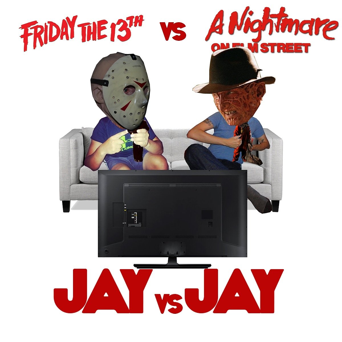 JayVJayPodcast's tweet photo. Jay vs Jay hit the hot button topic and debate Friday the 13th vs A Nightmare on Elm Street!!! Who's side you on??
.
Check us on SoundCloud and ITunes now!!!
#Jayvsjay #jayvjaypodcast #talkfilm #80shorror #fridaythe13th #jasonvoorhees #movies #nightmareonelmst #freddykrueger https://t.co/MWDmFAN0By