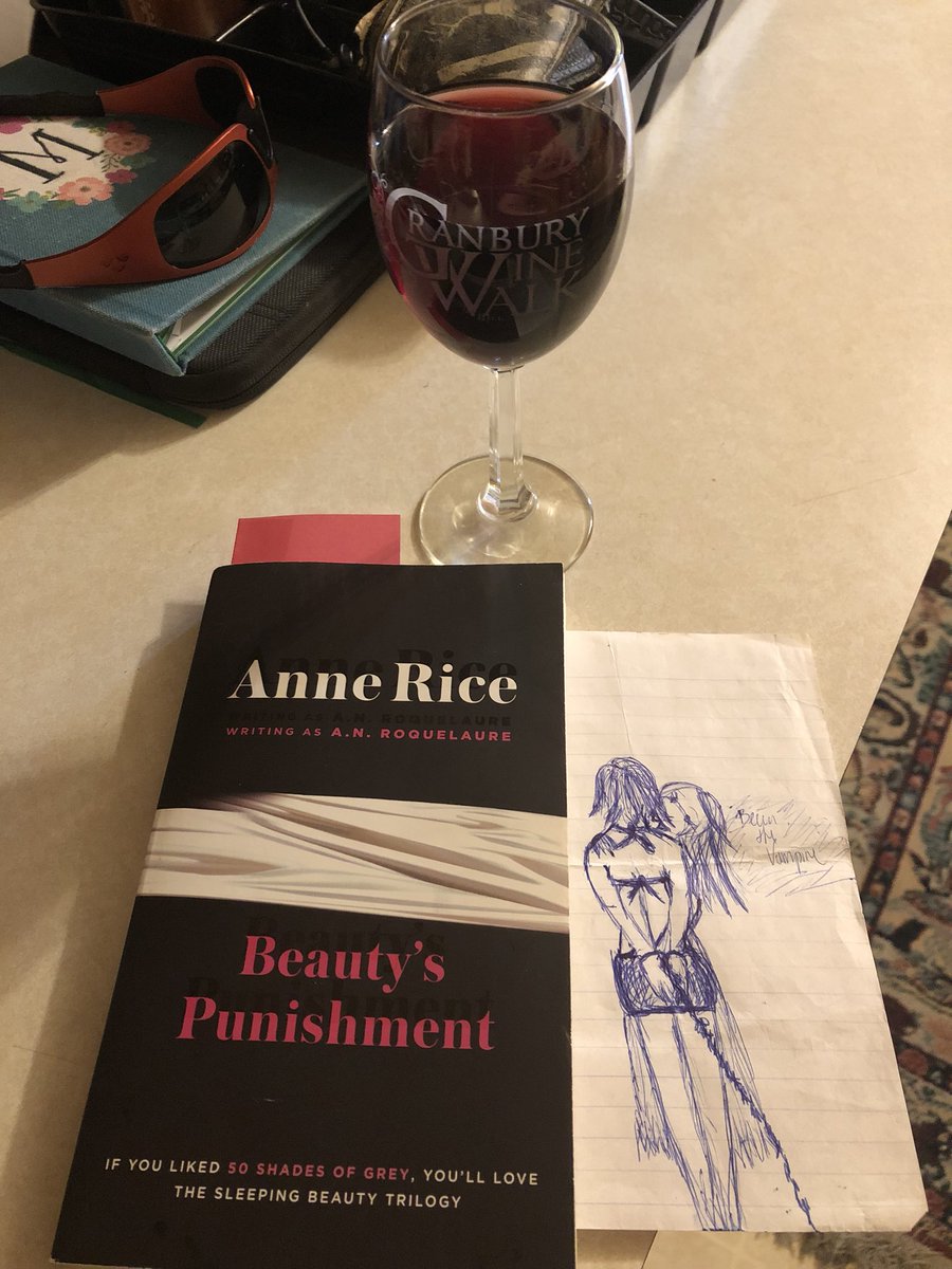 CylonModel666's tweet photo. Doing some light reading, hopefully helping get my smut muse back. I miss writing Shandy smut. I suck at it but itβs fun being creative.
π€π»
#ComeBackMuse #Reading #Erotica #BeautysPunishment #AnneRice #ANRoquelaure https://t.co/pu5TJ4RGmC
