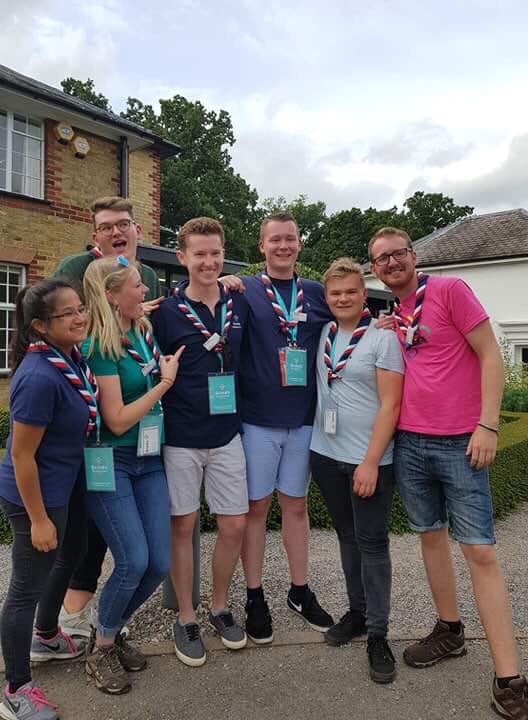 OllieScouts's tweet photo. It is a huge honour to have commenced the role of UK Youth Commissioner for @UKScouting after the handover at @GilwellReunion this weekend! I am excited to be supporting our 400 Local Youth Commissioners to empower 460,000 young people as they develop #SkillsForLife https://t.co/jhCyhCaIva
