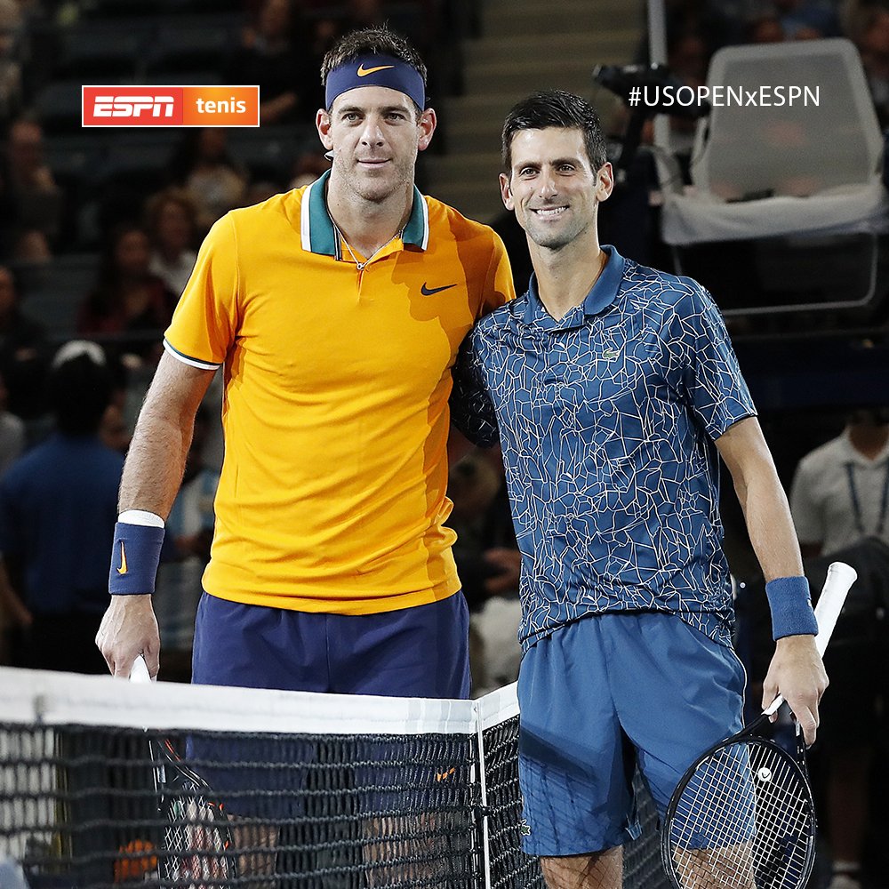 ESPNtenis's tweet photo. ¡Llegó la hora de la verdad! 

¿Quién será el campeón? 

Delpo RT 

Nole Fav 

#USOPENxESPN #DELPOxESPN https://t.co/PlkvnZh9GC