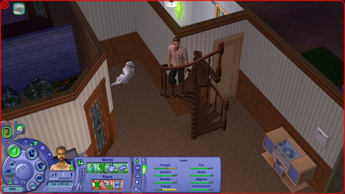 nightzel's tweet photo. The awesome spiral stairs on #TheSim2 and forgotten on #TheSims4 😅 https://t.co/EdqgiCI95c