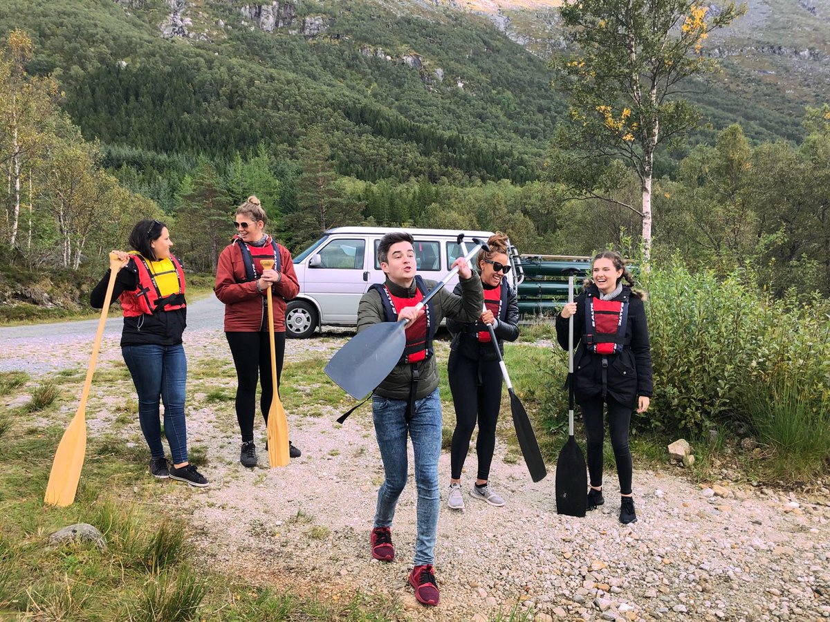 ElenaClowes's tweet photo. Had so much fun exploring Bergen with @CITmagazine, @visitBergen and some of the amazing people in the 2018 #CITAList 🤓
Canoeing? Zip lining? Rib boating? Segwaying? Fjords? Hiking? Climbing? Dancing? We completed it 🤷🏻♀️ #EventProfs https://t.co/4tqVMFS7wO