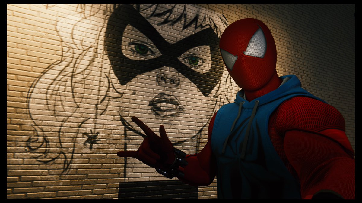 OriginalScuba's tweet image. Hey.....I know her! #SpiderManPS4 #AllWeekend #PS4share