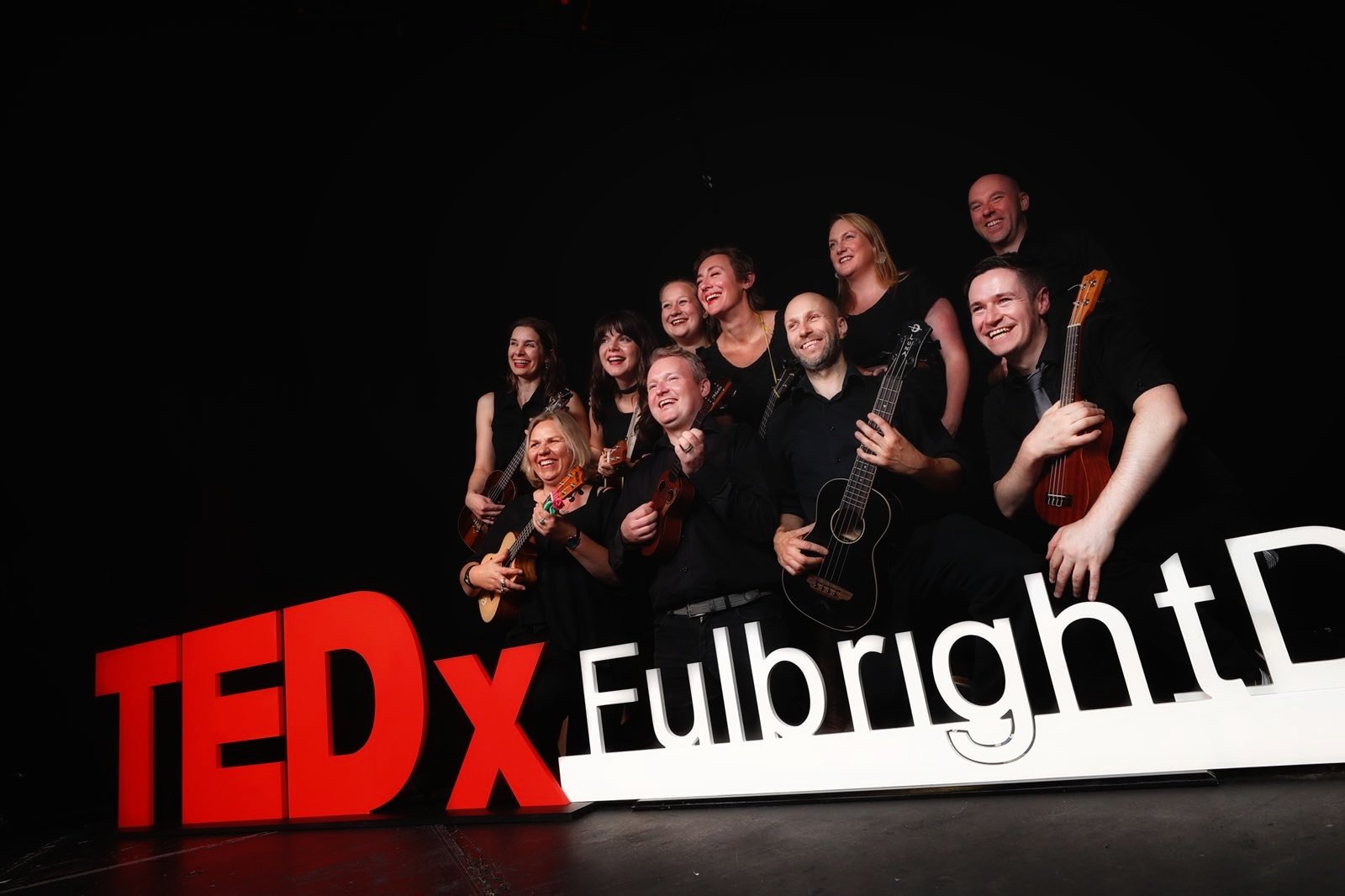 Ukulele Tuesday on Twitter: "So we just did a f**king TED TALK! #ukuleletuesday #tedx #ted #ukulele #tivolitheatre #dublin https://t.co/YApPV9eCv2" / Twitter