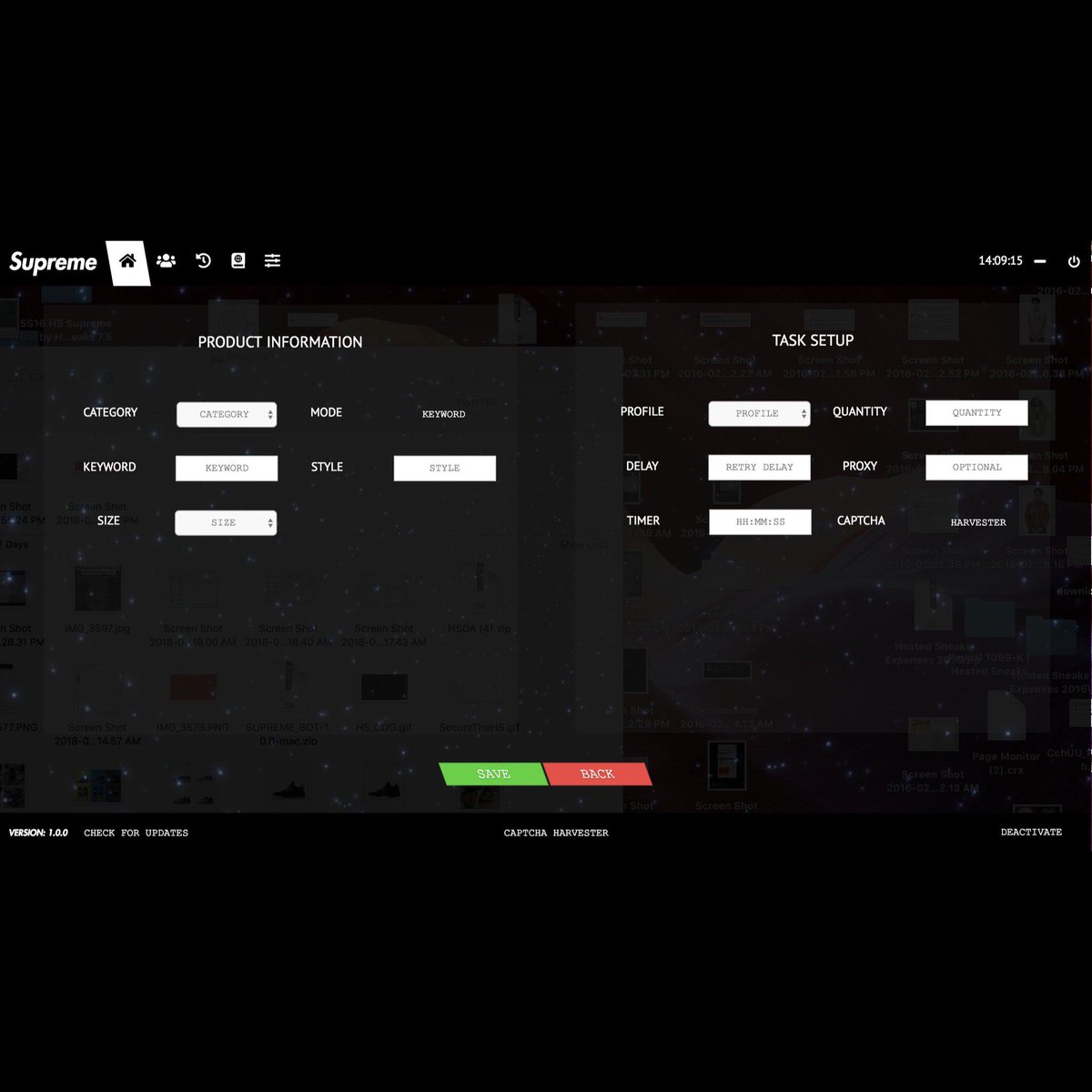 #HSSUPREME is coming sooner than you think!

The latest, Galaxy themed, stand-alone Supreme client for Mac OSX &amp; Windows.

RT if you want a FREE copy for the CDG Box Logo 📦 this week!

🌌 🔮

heatedsneaks.com