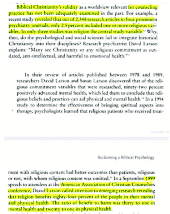 Pic1 = Excerpt from "Competent Christian Counseling" (chapter 7 - "Psychosocial Roots:...") by Tim Clinton and George Ohlschlager, 2002.Pic2 = Excerpt from "Christ-Centered Therapy" by Neil Anderson, Terry Zuehlke, and Julie Zuehlke, 2000.