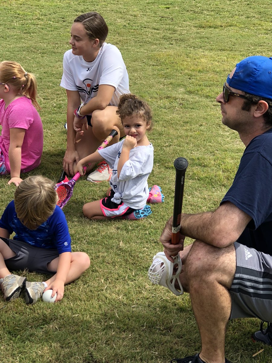 Cambridge_Lax's tweet photo. When your 4yo daughter has her 1st ever lax practice and gets to be coached by her favorite HS lacrosse player, #16 @joliegrace16! She can’t stop talking about it.  Great job @CambridgeYL @LadyBearsLax https://t.co/9rS8ymtTb0