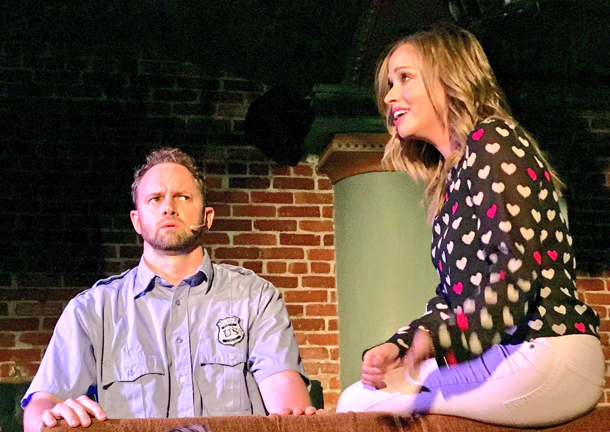 ThatChrisGore's tweet photo. You guys, the Unauthorized Musical Parody of Bridesmaids is INSANELY fun! Singing! Dancing! Fart jokes! All the things I love. It’s like you’re in the movie. An incredibly good time. LA friends, let’s get a table and go. Must see it again! #umposeries https://t.co/Bvr0VjQJxv