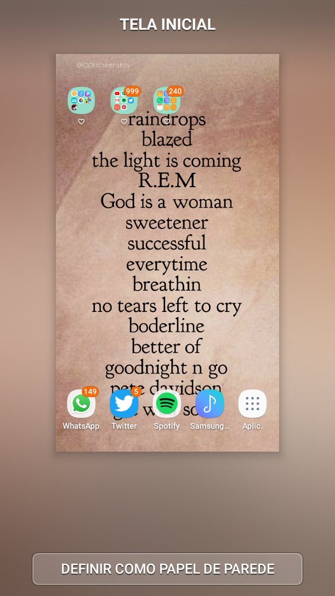 lockscreenstdy's tweet image. 🌻Lockscreens / Homescreens
🌻Ariana Grande • Sweetener
🌻Rt / Fav para receber na DM
🌻(Só recebe se estiver nos seguindo)
🌻~L