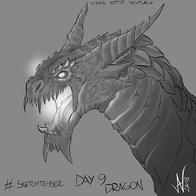 visualartventu's tweet photo. I almost forgot to post this Sunday sketch for Sketchtember! 🤣
-
#sketchtember #sketchtember2018 #sketch #digitalsketch #digitalart #digital #art #drawing #digitaldrawing #dragon #fire #horn #breathefire #fantasy #fantasyart #monster #ancient #angry … https://t.co/URkBJAghc3 https://t.co/ArvbycoPsS