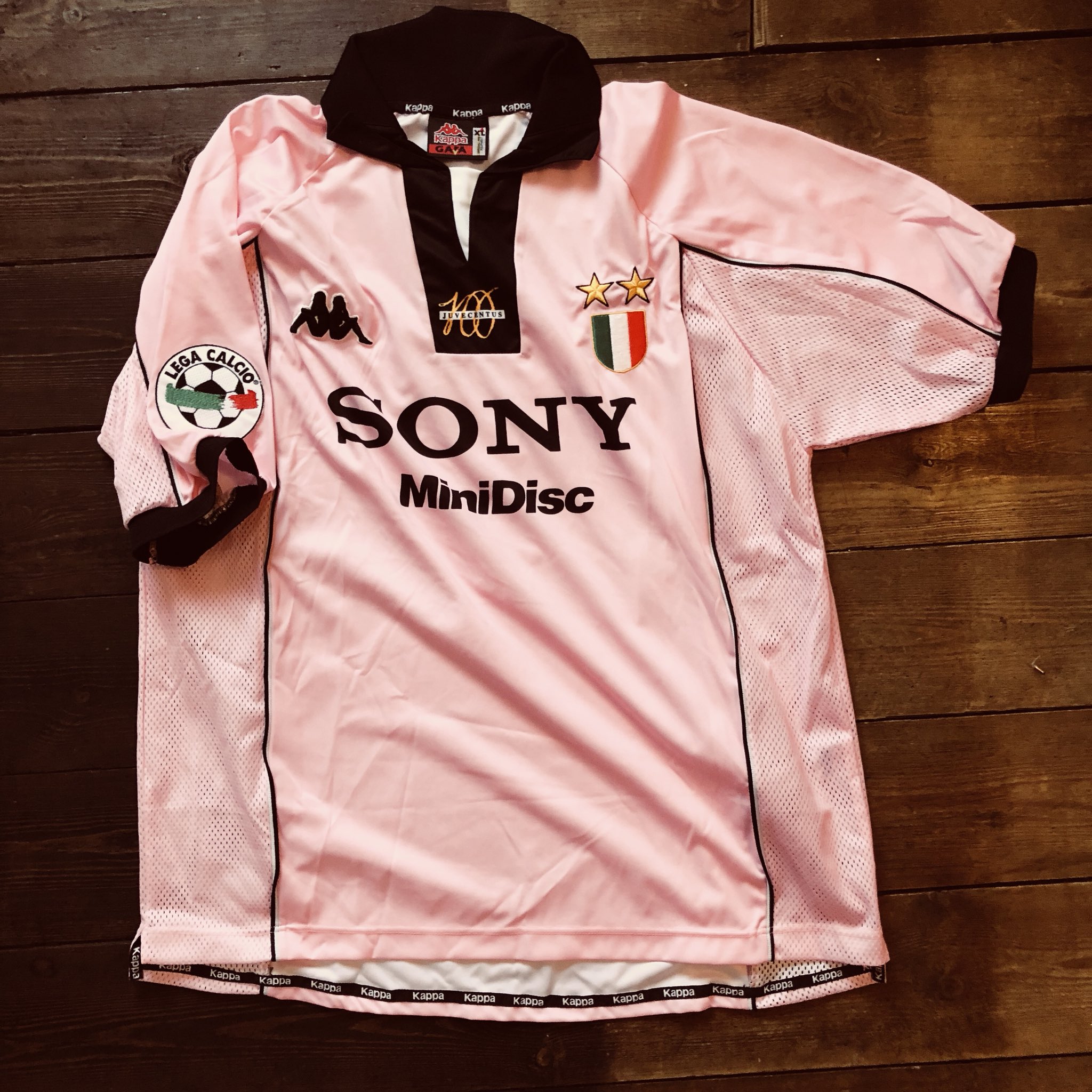 Kappa Juventus 100周年記念シャツ 2XL ピンク Kevin Cummins على X: 