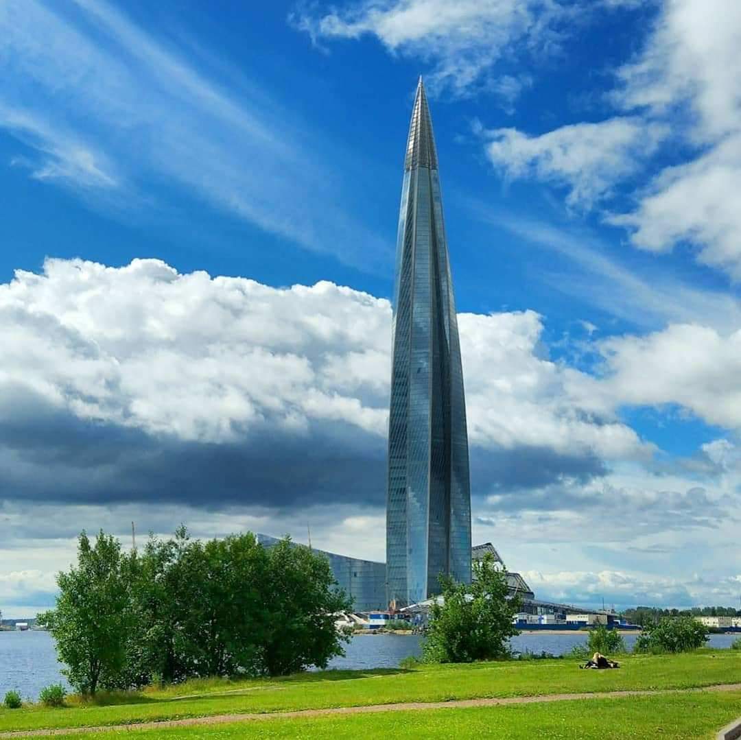 Ул лахта 2. Лахта центр вид с Приморского шоссе. Лахти центр Санкт-Петербург. Лахта пейзаж. Башня Лахти.