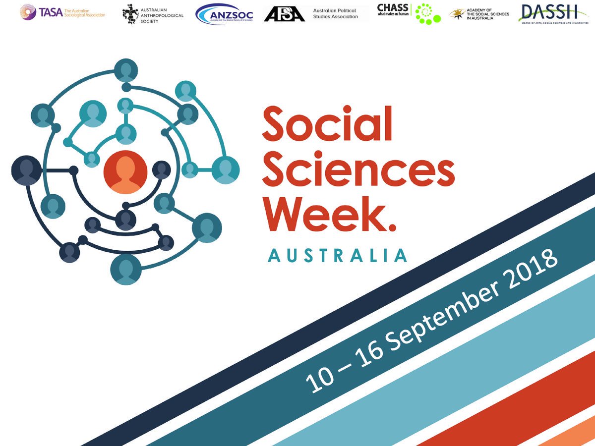 It's #SocialSciencesWeek. There are so many interesting events taking place all week all around Australia. Why do the #socialsciencesmatter to you? @SocSciWeek  #SSW2018