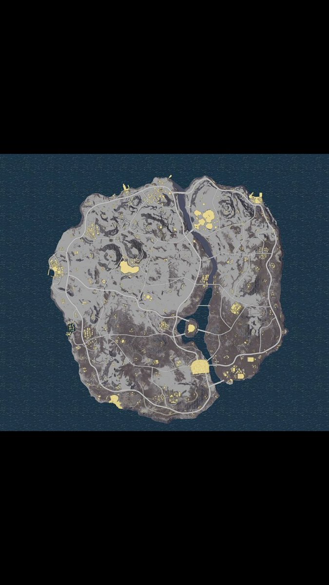DiddleTimess's tweet image. PUBG UPDATE!! 

Exciting news!! The new snow map that was teased for Player Unknowns Battlegroundshas been data mined! 😱
I am excited about this one!! Looks like an interesting layout and design! 👌🏻
#PUBG #snow #map #fps