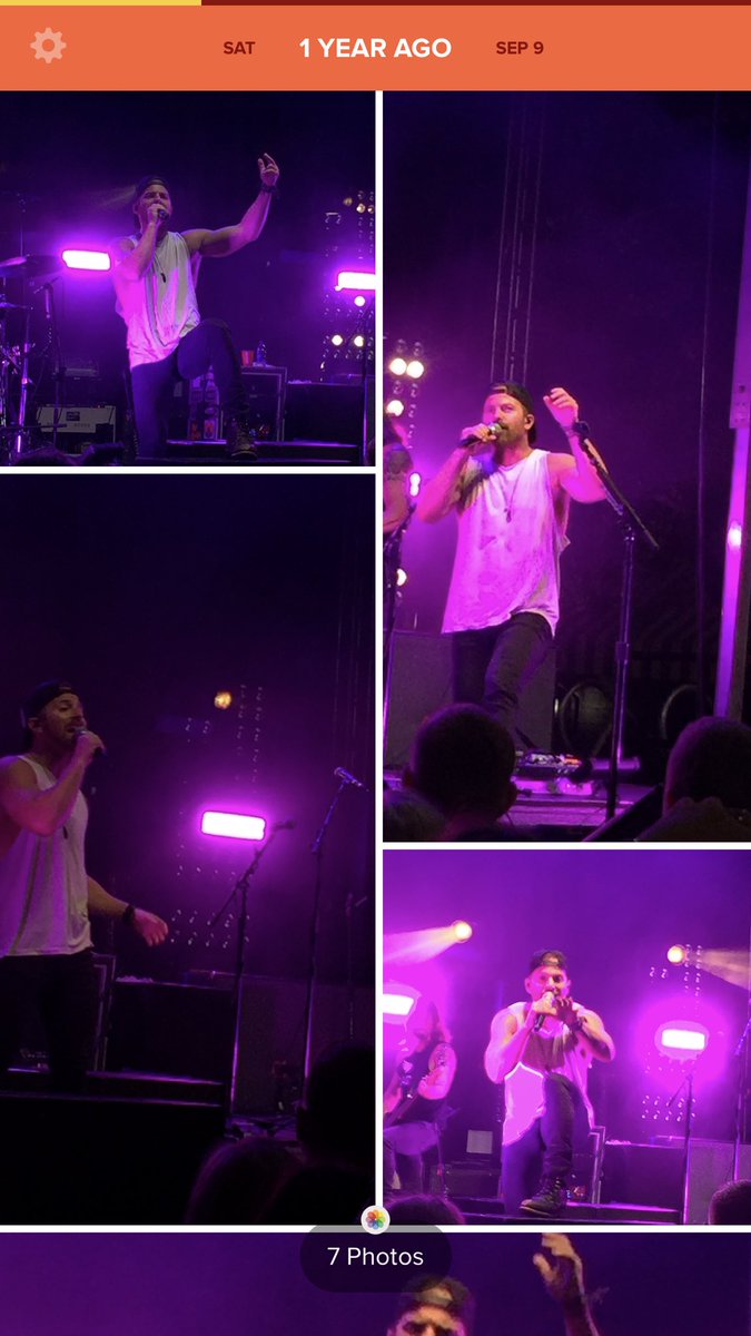 HillaryAnnxo's tweet photo. When TimeHop reminds you of how crazy obsessed you are with @KipMooreMusic 🤦🏽♀️ #4HourDrive #TakeMeBack #AlbumReleaseDay #ComeBackToKC https://t.co/e42bJuoXmb