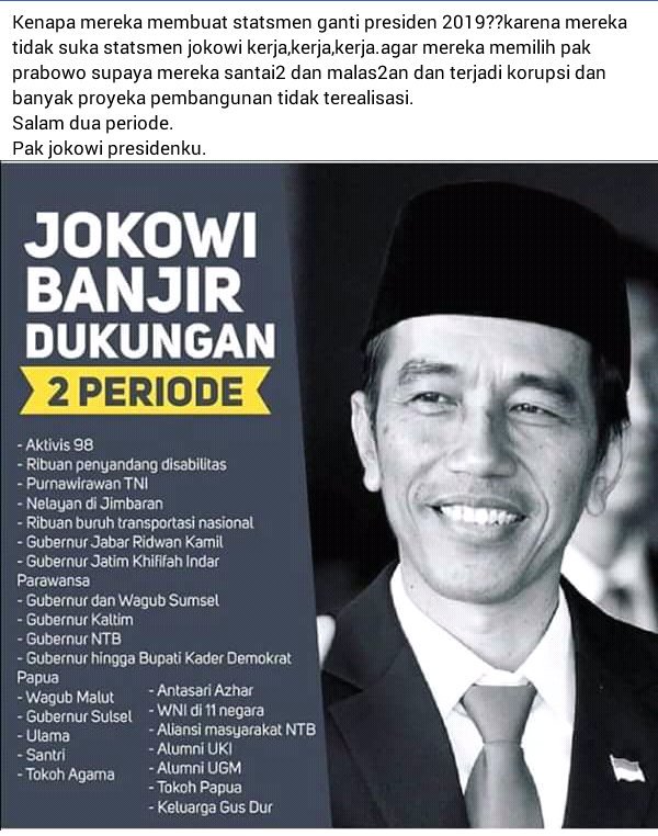 hadihariri12's tweet photo. #2019tetapjokowi https://t.co/7L2ChH2ncH