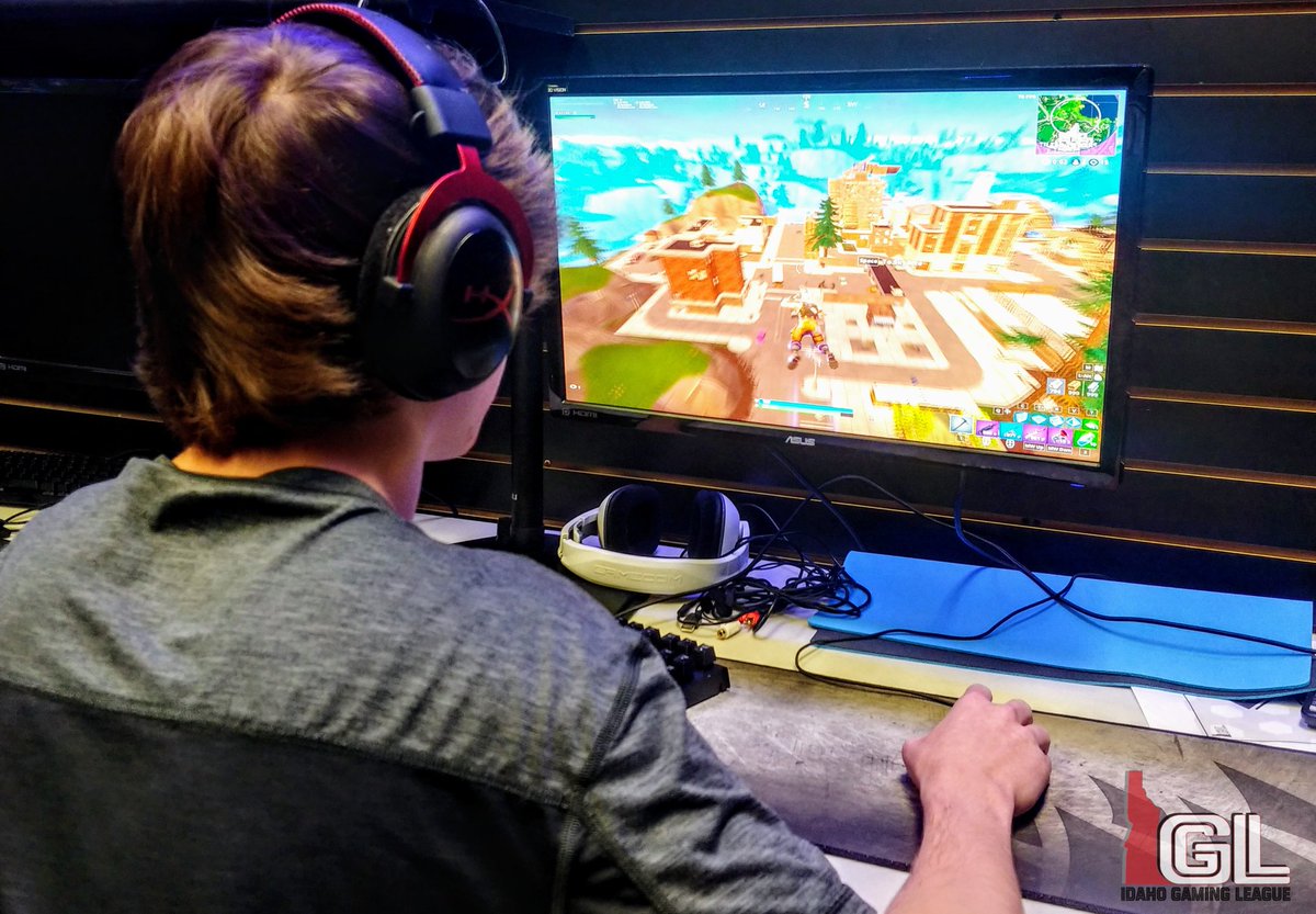 sterling_shark's tweet photo. A few snaps from The Idaho Gaming League's 🎮 (@IDgamingleague) #Fortnite Qualifying Championship in Boise ID! Video content on the way. 🎥🖥️ #IGL #GGinc #BoiseGamers https://t.co/MBAViFIvmf