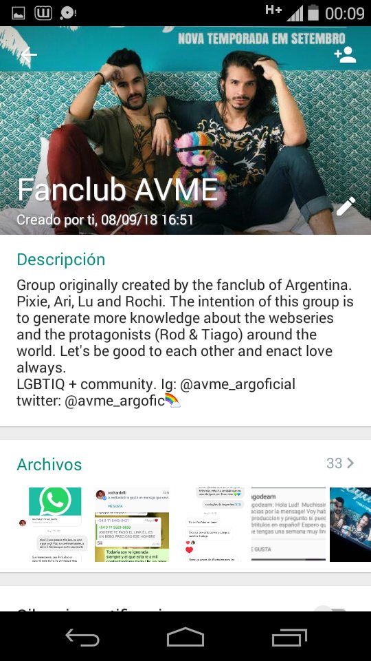 Avme_ArgOfic's tweet photo. Tenemos un grupo de WhatsAapp!! Para quienes estén interesados acá les dejamos el link: https://t.co/cTcDKplRpu 🌈 https://t.co/4mDJCioiSU