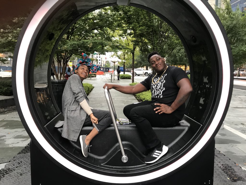 JessBeCre's tweet photo. Yesterday we explored @MindspaceAgency and @EatonWorkshop in #DC yesterday. We'll be taking what we learned back to the squad in our upcoming meeting. Also looked at the #dcloop at @CityCenterDC .
#blackceo #SupportBlackBusiness #blkcreative https://t.co/26LpWbiqoI