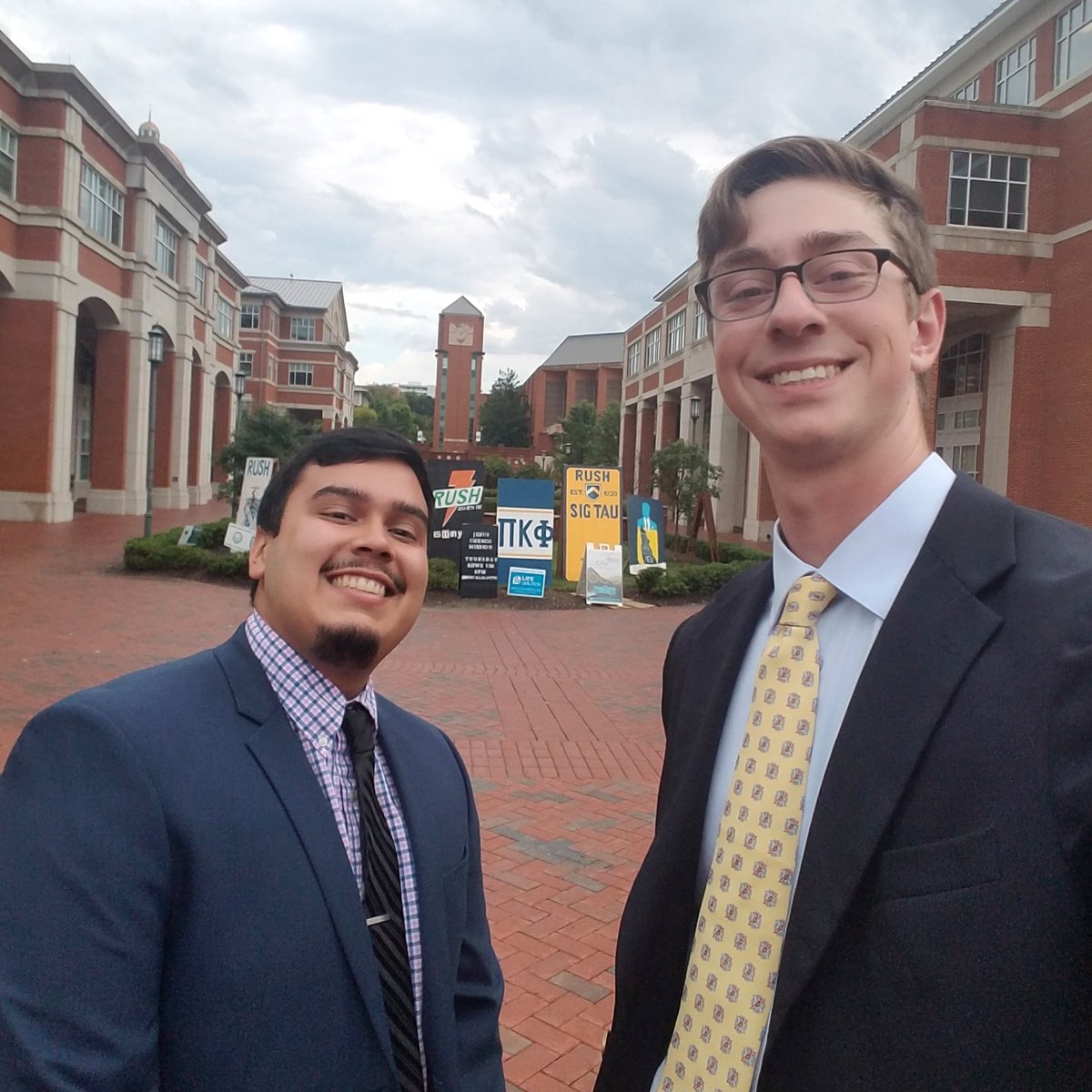 We are now on campus! Kicked off our 6 week expansion by meeting with the wonderful women of <a href="/Upsilon_Xi/">Upsilon Xi</a>! Can’t wait to meet with the rest of the student organizations on campus! #ChiPhiPsiDelta #NinerNation #UNCC