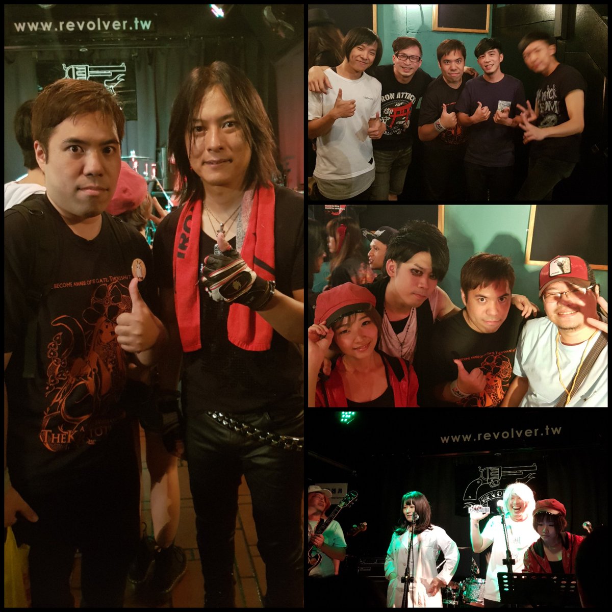 sabidono's tweet photo. Rock and Roll!~
お疲れ様でした, みなさま最高~
@AttackIron @YAMA_B @MinstrelTW
#IronAttack #AttackIron #YamaB
#Minstrel吟遊家
#無碼寶貝
#高砂音樂祭 #RevolverTW https://t.co/0yEMfGaA5X